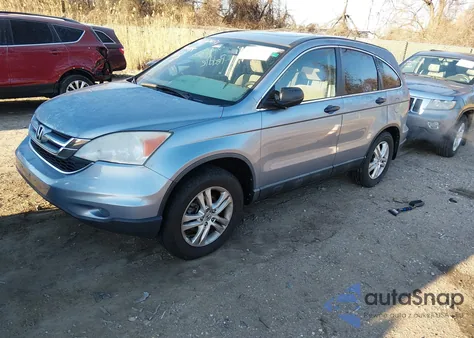 2010 Honda Cr-V Ex из США, поврежденный, VIN 5J6RE3H58AL008657